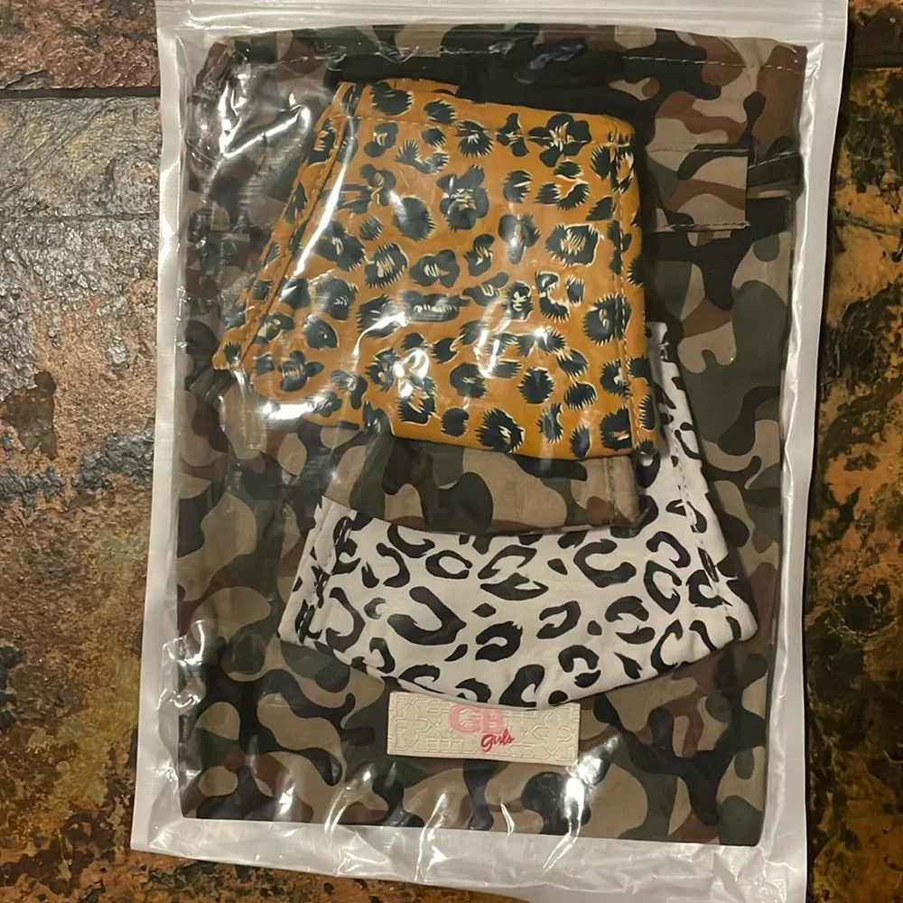 Girls 3pack face masks